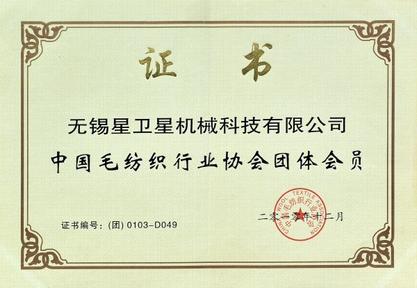 Group Member, China Wool Textile Association