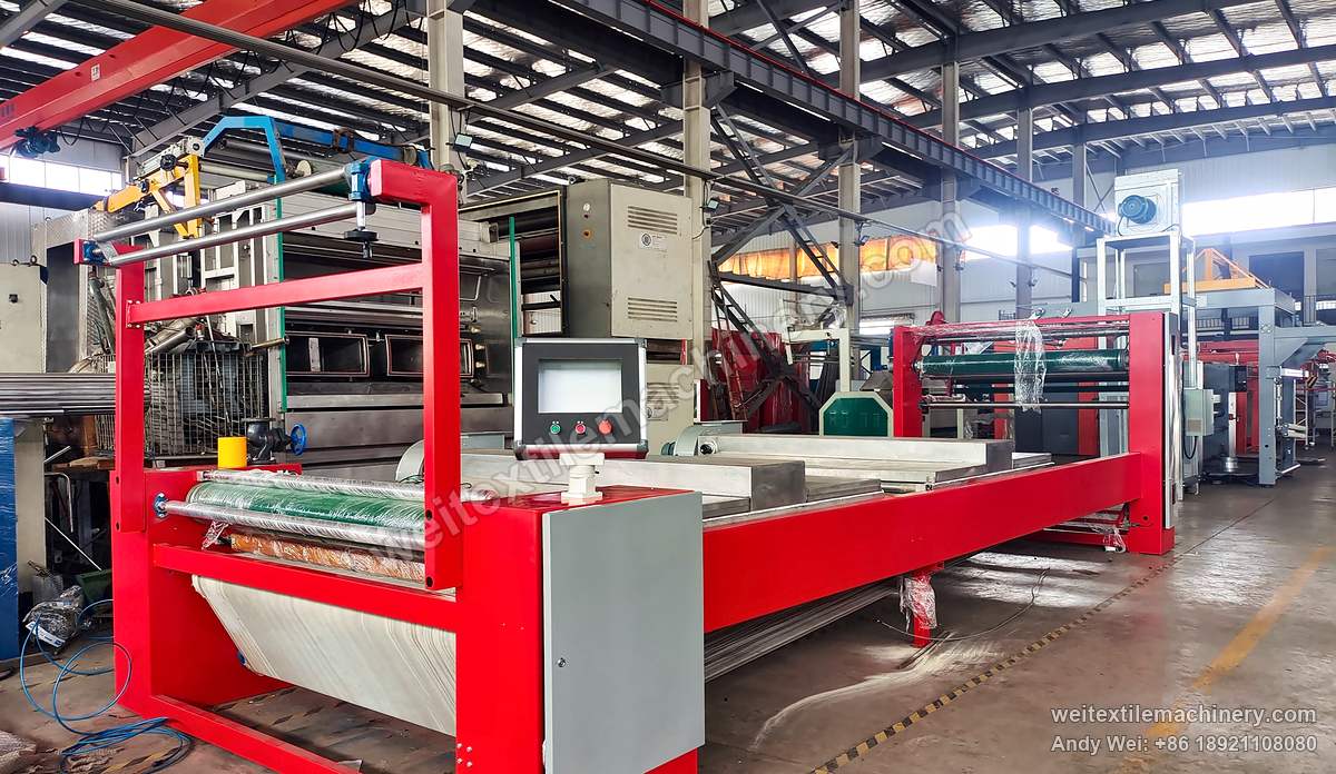 QL WPF-WDYS Belt-Type Steaming-Shrinking Machine, full view