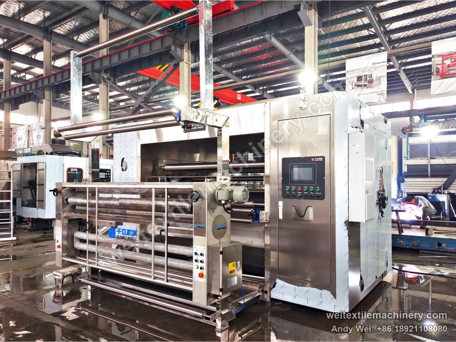 QL WPF-ZN Crabbing Machine, full view